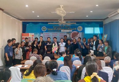 วันที่ 4 กุมภาพันธ์ 2569 พ.จ.ต. อรรถวิทย์ โสแพทย์ สาธารณสุขอำเภอนางรอง เป็นประธานเปิดอบรมโครงการเฝ้าระวังคัดกรองโรคหนอนพยาธิใบไม้ตับและมะเร็งท่อน้ำดี ประจำปี 2569 ณ ห้องประชุมโรงพยาบาลส่งเสริมสุขภาพตำบลบ้านหนองยาง ตำบลหนองโบสถ์